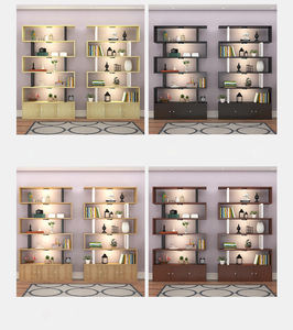 Étagère de présentation moderne en métal créatif pour livres, mobilier de bibliothèque, présentoir de produits pour hôtels, salons de coiffure et instituts de beauté - Product Image 6
