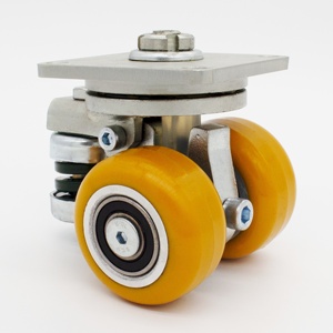 SS 3 4 inch AGV Robot bánh xe tự cân bằng bánh xe đôi - Product Image 5