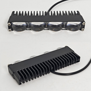 Lente de lámpara de rejilla de coche más vendida de fábrica, focos LED de alto brillo de 3 cuentas para motocicletas, vehículos todoterreno - Product Image 5