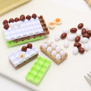 ABS mini <b>egg</b> carton model, miniature scene with props, DIY mini kitchen, pretend play, <b>egg</b> carton - Product Image 3