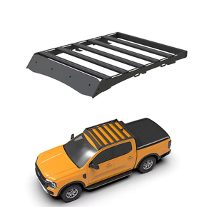 Galerie de toit de voiture en aluminium plus acier en gros d'usine galerie de toit de camionnette tout-terrain pour <span class=keywords><strong>ford</strong></span> ranger t8 t9 4x4 barres de toit - Product Image 1