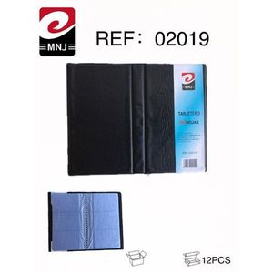 MNJ Tarjetero Business Card Holder 100 Hojas Ref 02019 12Pcs - Product Image 3