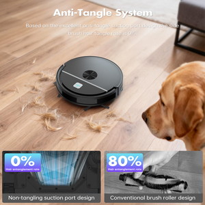Robot aspirateur et serpillière intelligent pour la maison, nettoyage intelligent à sec et humide, commande à distance par application, robot de nettoyage automatique - Product Image 4