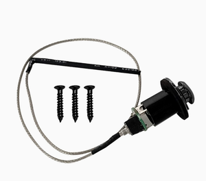 Cache-prise jack en métal, capuchon de prise d'entrée de guitare 6,35 mm, protection de bouton de sangle pour guitare acoustique - Product Image 5