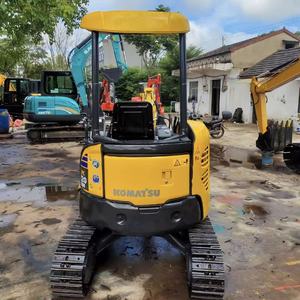 Excavadora Komatsu Usada, Miniexcavadora Komatsu PC20mr de 2 Toneladas, Cabina Abierta, en Buenas Condiciones, Disponible para la Venta - Product Image 2