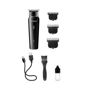 Tondeuse à cheveux Kemei 1200 mAh, alimentée par batterie, longueur réglable, écran LED, pour salon et usage domestique - Product Image 2