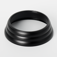 Manchon conique en aluminium usiné CNC, résistant à l'usure, certifié ISO, usinage sur mesure pour composants d'équipement photographique