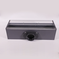 Fontaine cascade en acrylique personnalisée pour piscine, lame d'eau, cascade de piscine, descente d'eau avec éclairage LED