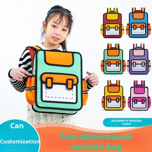 Mochilas Escolares con Logos Impresos al por Mayor, Nuevas Mochilas con Cierre y Diseño 3D Estereoscópico de Anime <span class=keywords><strong>para</strong></span> <span class=keywords><strong>Viajes</strong></span> al Aire Libre - Product Image 1