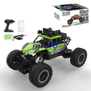 1:18 Cable USB recargable incluido Control remoto modelo eléctrico niños todoterreno RC escalada coche de juguete - Product Image 4