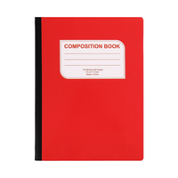 Cuaderno de Composición B5 para Escribir con Papel Rayado, Suministros para el Hogar y la Escuela para Estudiantes Universitarios, 9-3/4" X 7-1/2", 100 Hojas