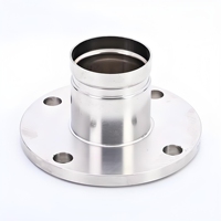 Flens Baja Tahan Karat DN150 SS304 Poles Halus Beralur 10kg Tekanan Pipa Fitting Flens Pipa Air Pemadam Kebakaran HVAC OEM ODM YX