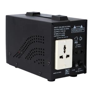 Stabilisateur de <span class=keywords><strong>tension</strong></span> automatique monophasé 500VA 220V pour TV, régulateur domestique automatique avec batterie au lithium, bobine à thyristor, Delta <span class=keywords><strong>Arc</strong></span> Scooter AC - Product Image 3