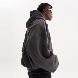 Sudadera con Capucha de 500 Gsm, Felpa Francesa, Personalizada, 100% Algodón, Ropa, Sudadera Holgada, Tejida, para Hombre - Product Image 4