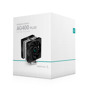 DeepCool AG400 V5 Plus ฮีทไปป์ 4 ท่อ พัดลมคู่ ชุดระบายความร้อนซีพียูสำหรับโปรเซสเซอร์ พัดลมขนาด 12 ซม. ขายดี LGA1700 120 LGA1700 1200 11 - Product Image 4