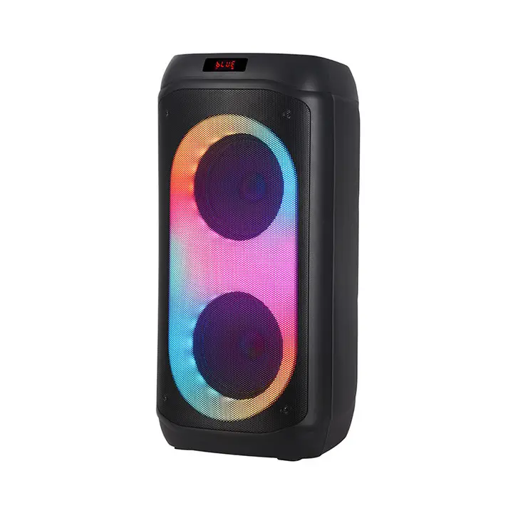 High Quality Sound Loudspeaker Dual 8 inch Portable Party Speaker Powerful Bass Wireless Speaker