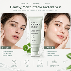 <span class=keywords><strong>Crema</strong></span> <span class=keywords><strong>Solare</strong></span> <span class=keywords><strong>Viso</strong></span> Lance Water Fit SPF 50+ PA++++ con Centella e Niacinamide, Leggera, <span class=keywords><strong>Idratante</strong></span>, Non Unta - Product Image 3