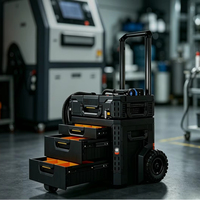 Machine de nettoyage au laser à impulsions empilable de 500 W de nouvelle génération TIPTOP pour nettoyer la rouille, les taches d'huile, le bois et la peinture