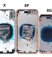 Boîtier arrière en verre de remplacement de téléphone portable personnalisé pour iPhone 5 6 7 8 X XS Max XR 11 12 13 Pro Max boîtier arrière