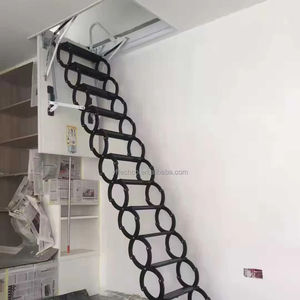 2m 3m <span class=keywords><strong>Escalier</strong></span> Plafond Intérieur Électrique Manuel Pliable Intérieur Loft Extension Echelle <span class=keywords><strong>Prix</strong></span> Bas - Product Image 1