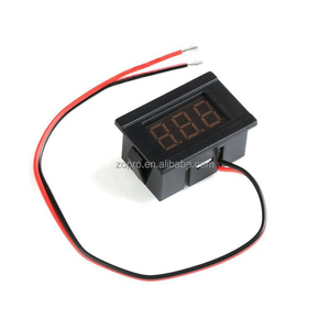 Điện áp mới 2-Wire DC 4.5V đến 30V điện áp Meter Pin xe gắn máy xe Tester mini <span class=keywords><strong>LED</strong></span> hiển thị 0.36in 0.56 ''in kỹ thuật số vôn kế - Product Image 2