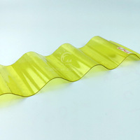 Panneaux de toit en plastique polyacrylate, panneau articulé de mm pour serre