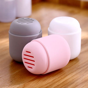 Conveniente caja de almacenamiento clásica desmontable tamaño de viaje belleza licuadora contenedor de almacenamiento caja de almacenamiento de esponja suave - Product Image 1