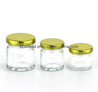 Petit pot en verre pour confiture, miel, conservation alimentaire, forme nid d'oiseau, 45ML 85ML 100ML