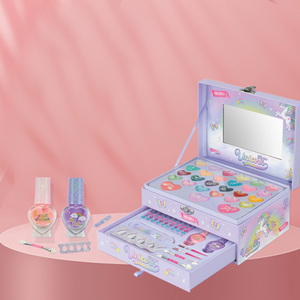 Caja <span class=keywords><strong>de</strong></span> Productos <span class=keywords><strong>de</strong></span> Maquillaje <span class=keywords><strong>para</strong></span> <span class=keywords><strong>Niñas</strong></span>, Set <span class=keywords><strong>de</strong></span> Esmalte <span class=keywords><strong>de</strong></span> <span class=keywords><strong>Uñas</strong></span>, Paleta <span class=keywords><strong>de</strong></span> Cosméticos, Kit <span class=keywords><strong>de</strong></span> Maquillaje en Maleta <span class=keywords><strong>para</strong></span> <span class=keywords><strong>Niñas</strong></span>, Maquillaje Infantil con Caja <span class=keywords><strong>de</strong></span> Manualidades - Product Image 5