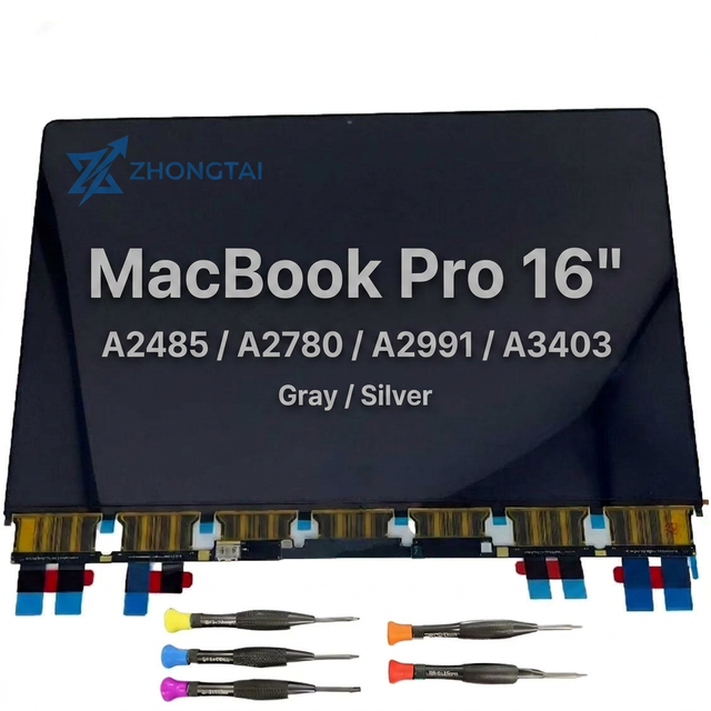 A2485 A2780 A2991 A3403 LCD Screen Full Assembly for MacBook Pro 16" Retina Display Replacement OEM 100% Tested