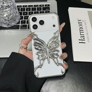 Coques de Téléphone Papillon 3D pour iPhone 17 Pro Max 16 15 14, Bordures Fines, Galvanoplastie, Antichoc, Dissipation de Chaleur - Product Image 6