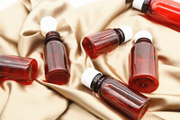 Bouteille de 2oz, 3oz, 4oz, pour le sirop de tabac liquide de médecine ambrée