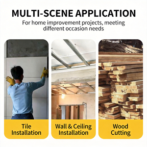 Kit de <span class=keywords><strong>Nivel</strong></span> Láser Verde de 8 Líneas con Brillo Ajustable, Base Magnética y Alerta de Baja Potencia para Renovaciones del Hogar y Trabajos de Azulejos - Product Image 2
