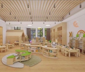 Design personalizzato di Eibele asilo nido con mobili in legno <span class=keywords><strong>Montessori</strong></span> di alta qualità e <span class=keywords><strong>arredi</strong></span> per sala lettura prescolare - Product Image 3