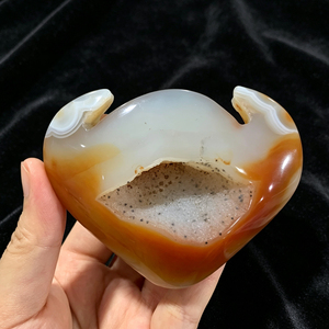 Cristal de Ágata Roja con Forma de Corazón para el Amor Propio Femenino, Cristal <span class=keywords><strong>Natural</strong></span> <span class=keywords><strong>al</strong></span> por Mayor para Mujeres, Piedra de Palma, Decoración de Mesa - Product Image 5