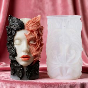 Nouvelles idées : Moule en silicone pour bougie d'aromathérapie « Déesse <span class=keywords><strong>Nordique</strong></span> », forme irrégulière, pour figurines réalistes DIY - Product Image 1