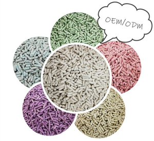 <span class=keywords><strong>Arena</strong></span> para Gatos de Tofu Desechable por el Inodoro, Forma Redonda, Aglutinación Rápida, Sin Polvo, 6L 7L 10L, Materiales Naturales Puros - Product Image 5