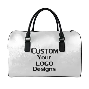 अनुकूलित मुद्रित फैशन पुरुषों के लिए यात्रा बैग, दैनिक उपयोग की यात्रा के लिए pu चमड़े के बैग महिला हैंडबैग महिला हैंडबैग