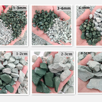 Pierre de zéolite verte à haute adsorption, clinoptilolite, média filtrant pour l'élimination de l'ammoniac dans le traitement des eaux usées et les bassins d'aquariums