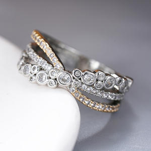 Anello con Diamante A113 in Oro Bianco, Taglio Brillante Rotondo, Colore G Naturale, Stile Classico per Fidanzamento Femminile - Product Image 5