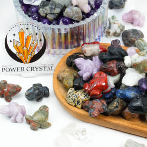 도매 조각 마노와 크리스탈 동물 개구리 조각 수제 보석 개구리 조각 - Product Image 4