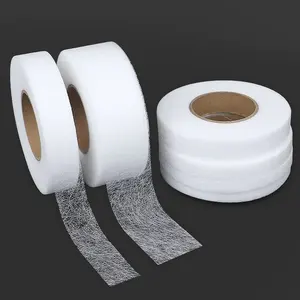 Hot Melt Iron On Film Manufacturing Double Sided Face Adhesive Web Fuse Hem Tape Roll