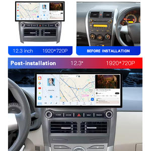 4G + WIFI 8 Core شاشة لمس كاملة مشغل سيارة أندرويد DSP <span class=keywords><strong>Car</strong></span> play بوصة إطار سيارة راديو لتويوتا كورولا - Product Image 6