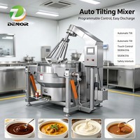 50L-1000L RVS elektrische ketel met roerder/mixer, gejackete multicooker voor fruitjam, chilisaus, met motor, lager en tandwielkast