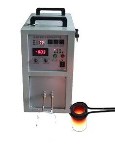 High Efficiency Gold Melting Induction Heating Furnace Electric 2 kg Gold Metal Melting Machine DH-TG-15A