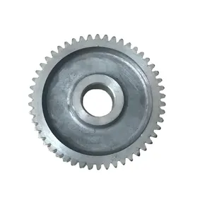 ZA35 Zinc Gear Good Price Zinc Spur Gear for Looseners Wear-resistant Zinc Gear Customized Carton Silver Smooth Provided Worm