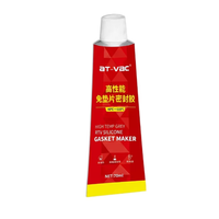 Vente directe du fabricant : Mastic silicone rouge haute température sans joint, 100g, pour joints d'étanchéité d'huile