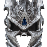 Casque du Roi Lich de Warcraft, Casque de Commandement, Couronne de Glace d'Arthas, Modèle d'accessoire portable pour cosplay
