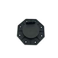 Système de piédestal réglable de haute qualité piédestal de terrasse extérieur en WPC Support de terrasse sur piédestal en plastique 18-30mm