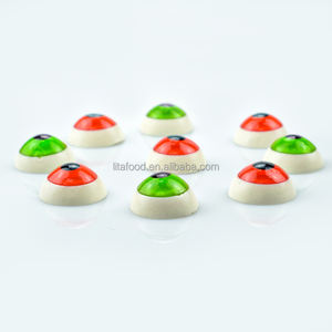 Caramelos MINICRUSH, Dulces Personalizados OEM con Sabor a Frutas, Caramelos <span class=keywords><strong>de</strong></span> Goma Suaves en Forma <span class=keywords><strong>de</strong></span> Ojos, Venta al Por Mayor en Bolsa - Product Image 3